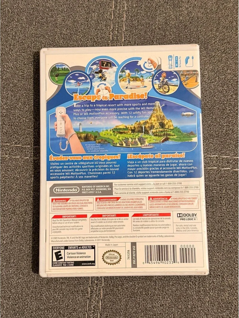 Wii Sports Resort for Nintendo Wii